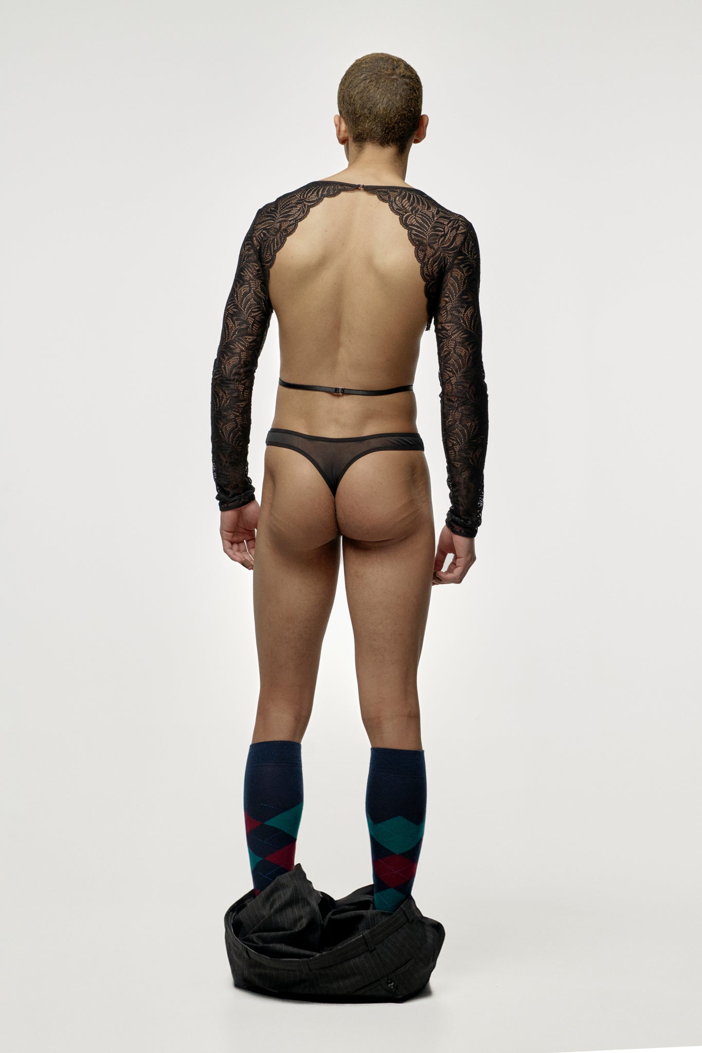 Louis Open Sleeves — FOD lingerie for men and non-binary bodies