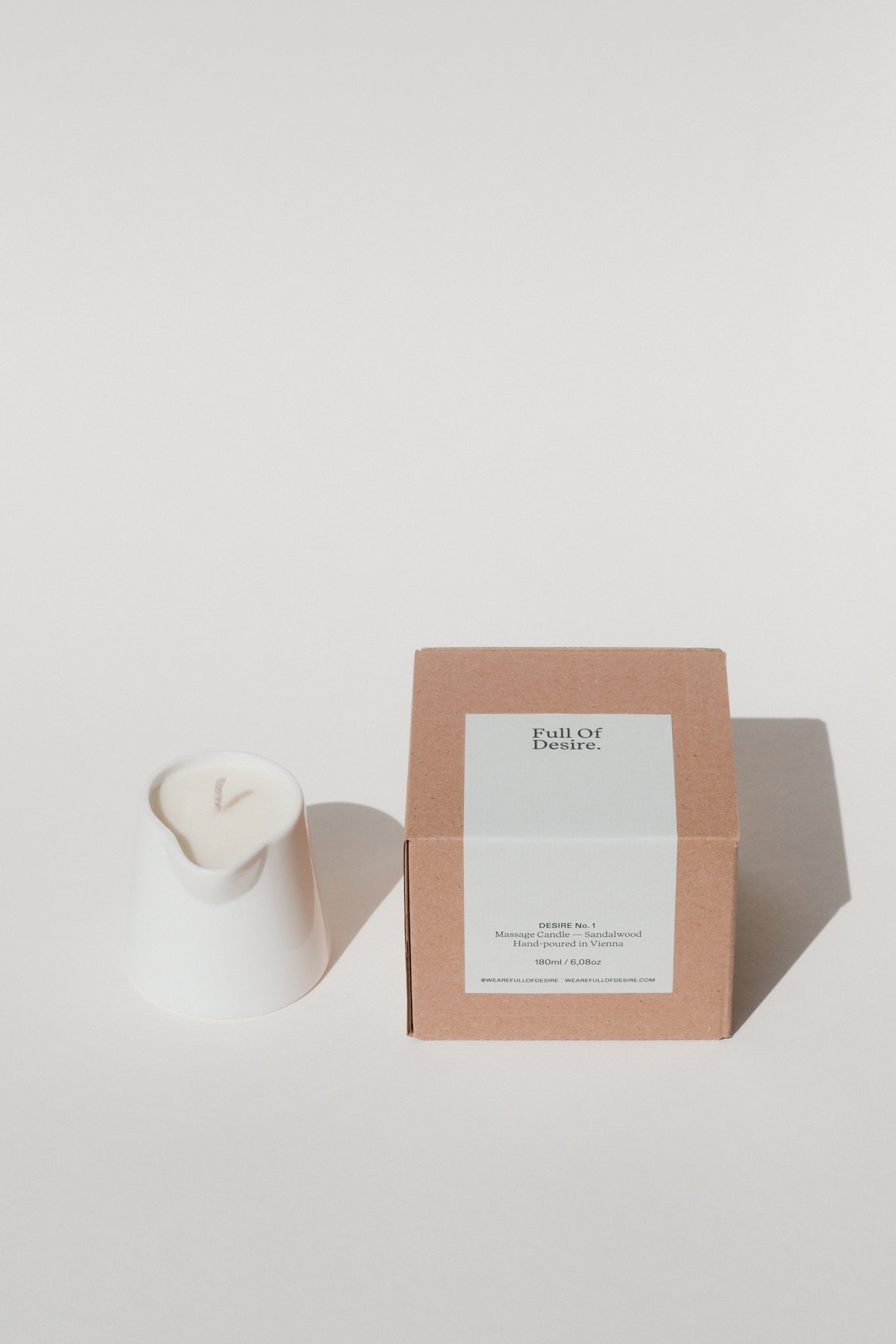 Desire No.1 - Sandalwood Massage Candle