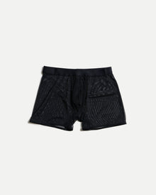 Italian Mesh Boxer - XS / Black