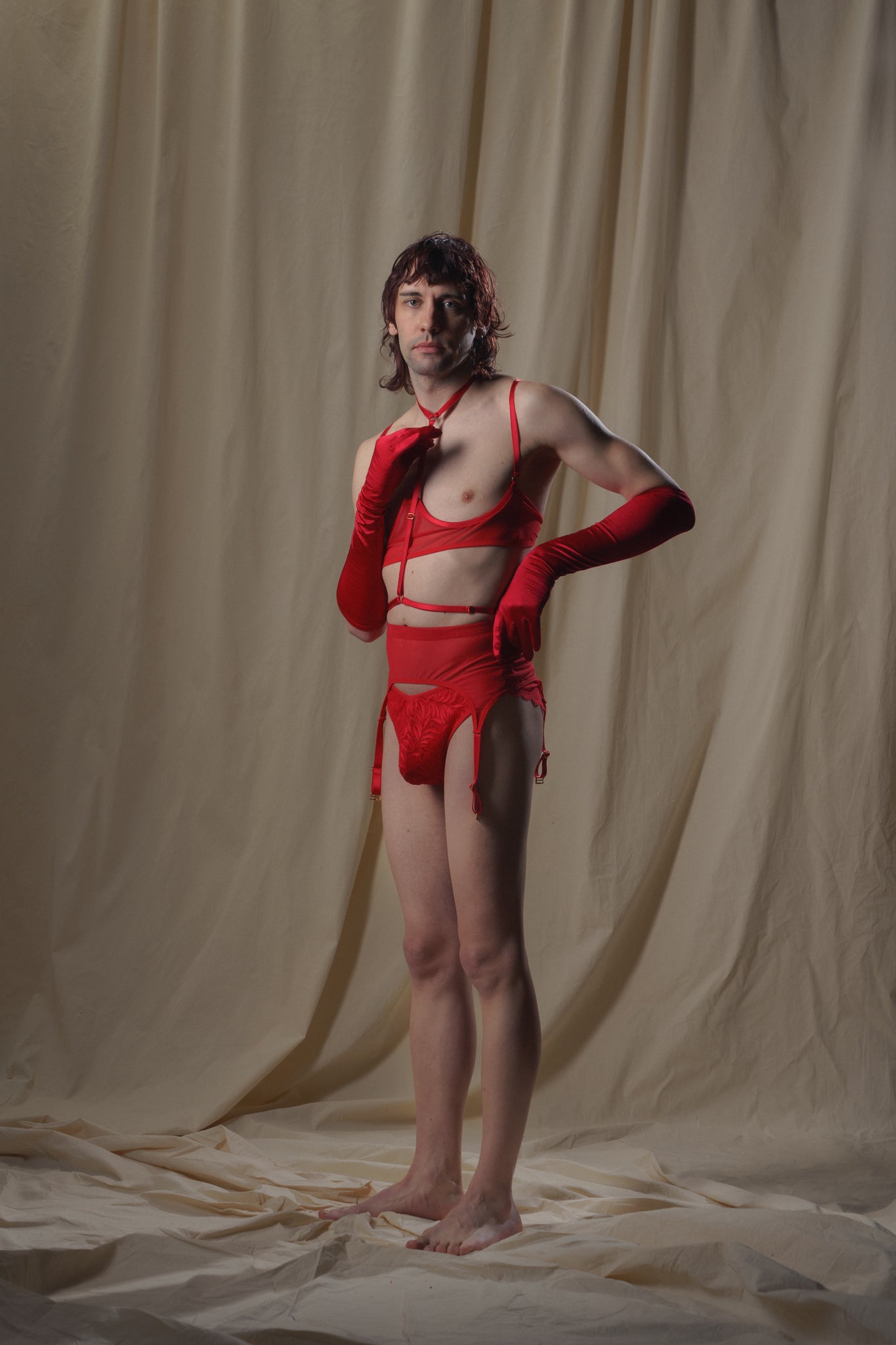 Ethereal Suspender – Rot